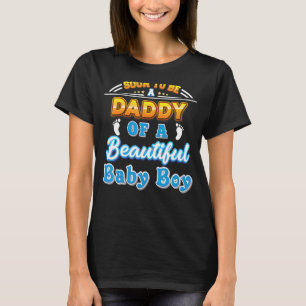 Camiseta Pronto Será Un Papi De Un Hermoso Niño Padre