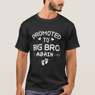 Camiseta Pronto seré de nuevo un hermano mayor Estoy a punt