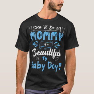 Camiseta Pronto Seré La Mami De Un Hermoso Niño