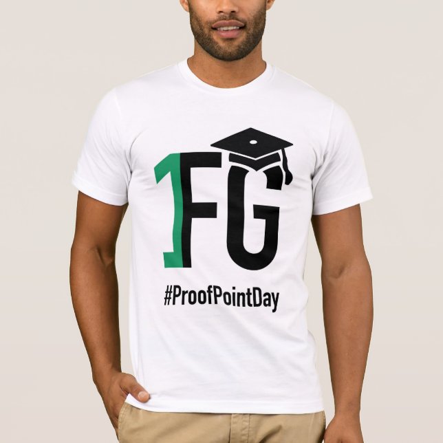 Camiseta #ProofPointDay Tee de lienzo básico de Bella (Anverso)
