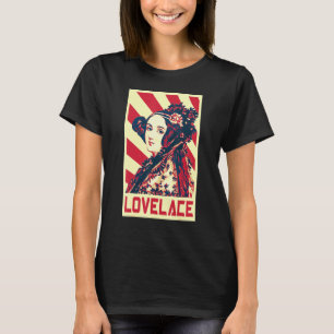 Camiseta Propaganda de Bandera Británica Ada Lovelace