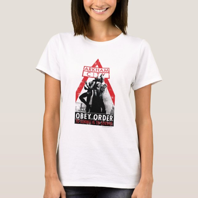 Camiseta Propaganda de CA - Obedecer/Presentar es sobrevivi (Anverso)