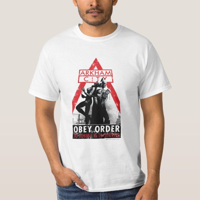 Camiseta Propaganda de CA - Obedecer/Presentar es sobrevivi (Anverso)