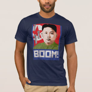 Camiseta Propaganda de Kim Jong Un - BOOM -