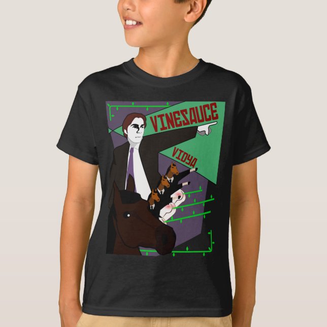 Camiseta Propaganda de Vinesauce (Anverso)
