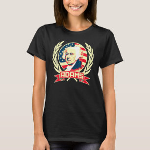Camiseta Propaganda norteamericana de John Adams