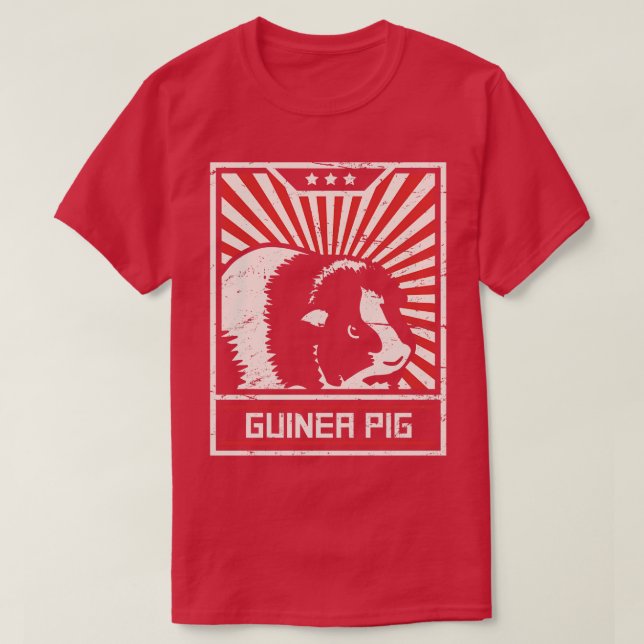 Camiseta Propaganda porcina de Guinea (Diseño del anverso)