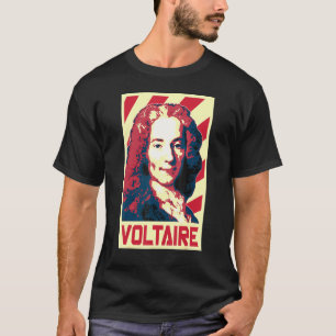 Camiseta Propaganda Poster Voltaire Retro