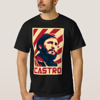 Camiseta "Propaganda retro de Fidel Castro"
