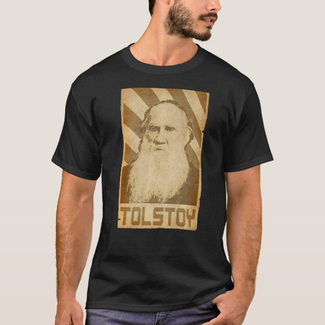 Camiseta Propaganda retro de tolstoy 1 (Anverso)