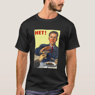 Camiseta Propaganda soviética rusa de los vectores sin alco