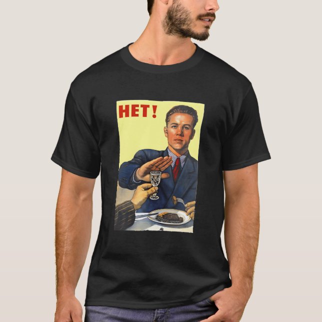 Camiseta Propaganda soviética rusa de los vectores sin alco (Anverso)