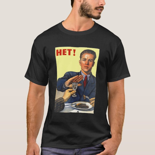 Camiseta Propaganda soviética rusa de los vectores sin alco (Anverso)