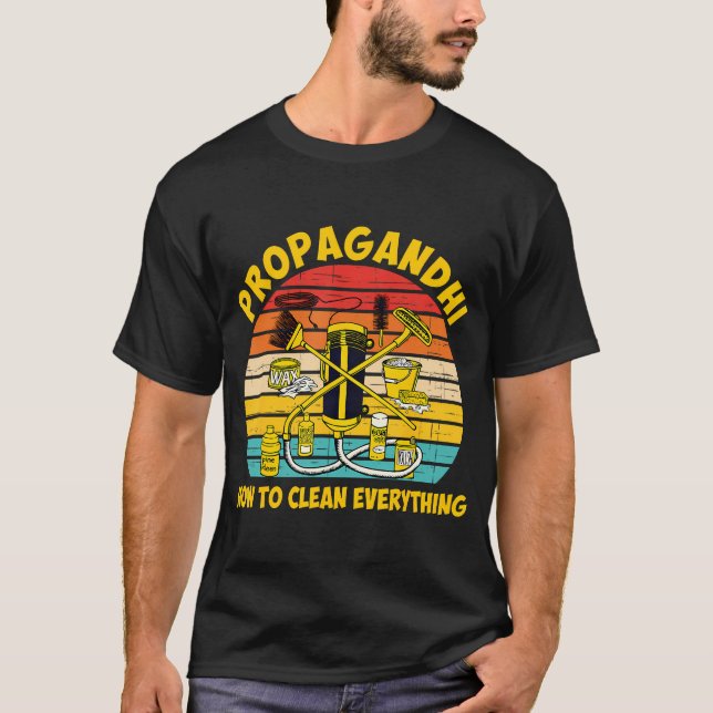 Camiseta Propagandhi Cómo Limpiar Todo (Anverso)