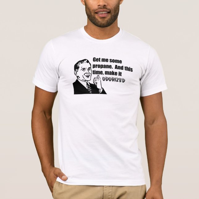 Camiseta Propano Odorized (Anverso)