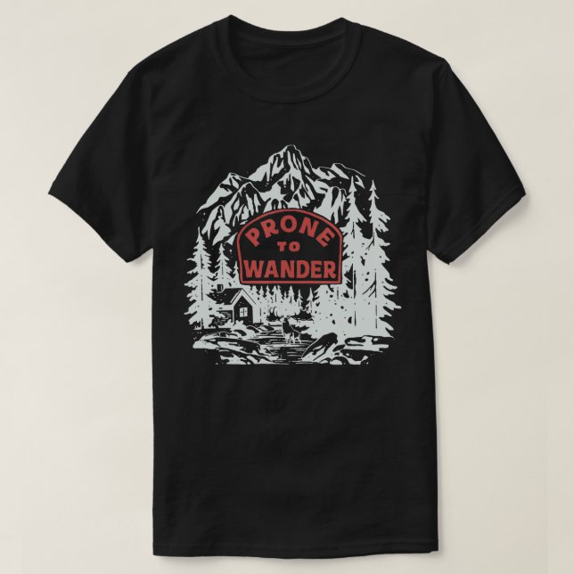 Camiseta Propenso A Despertar (Diseño del anverso)
