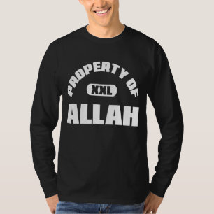 Camiseta Propiedad de Allah Islam Muslim Ramadan Kareem Mub