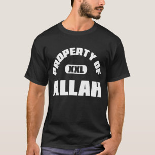 Camiseta Propiedad de Allah Islam Muslim Ramadan Kareem Mub