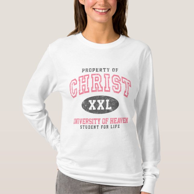 Camiseta Propiedad de Cristo (Anverso)