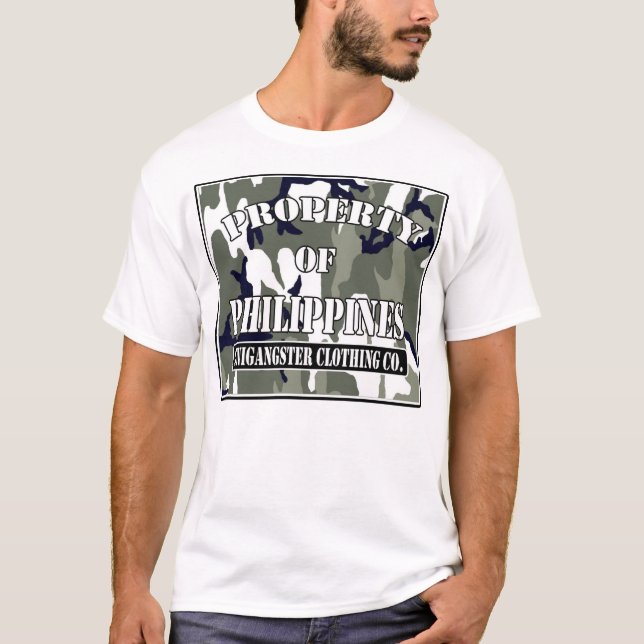 Camiseta propiedad de Filipinas (personalizado) (Anverso)