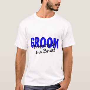 Camiseta Propiedad De Groom De La Novia