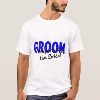 Camiseta Propiedad De Groom De La Novia