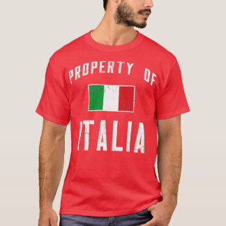 Camiseta Propiedad De Italia Italiana Italia