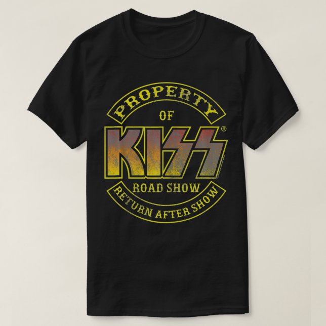 Camiseta Propiedad de KISS (Diseño del anverso)