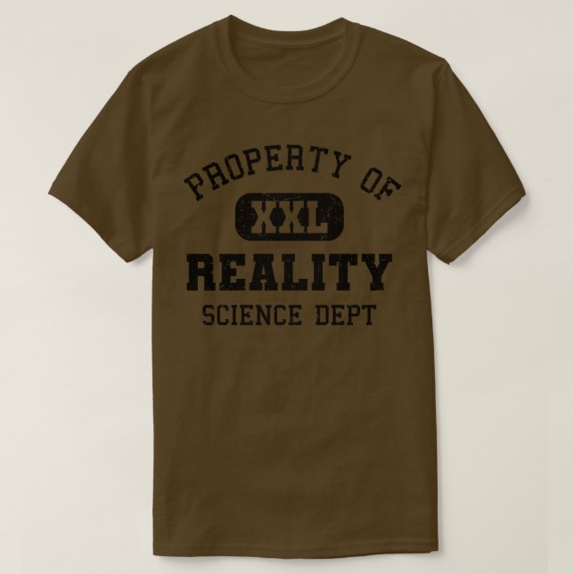 Camiseta Propiedad de la ciencia (Diseño del anverso)
