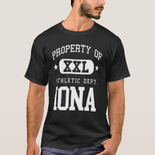 Camiseta Propiedad de la escuela deportiva Iona XXL