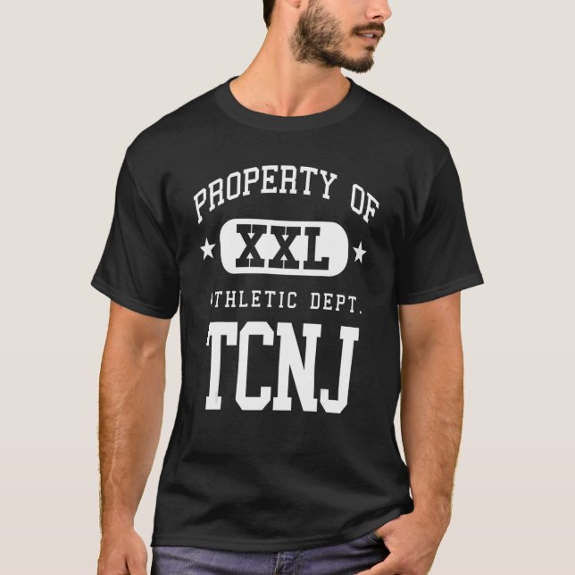 Camiseta Propiedad de la escuela deportiva TCNJ XXL (Anverso)