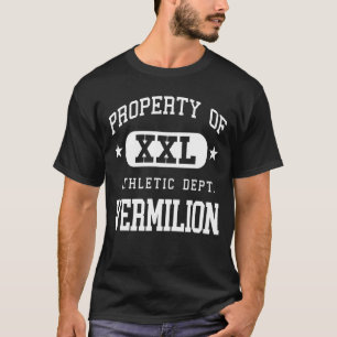Camiseta Propiedad de la escuela deportiva Vermilion XXL