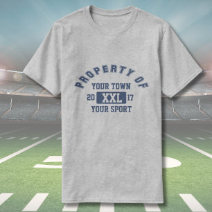 Camiseta Propiedad de la plantilla