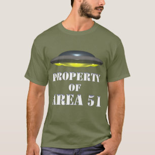 Camiseta Propiedad de la zona 51