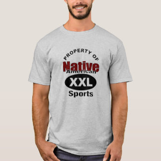 Camiseta Propiedad de los deportes del nativo americano