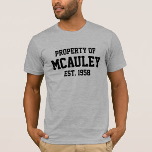 Camiseta Propiedad de McAuley