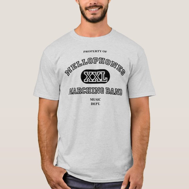Camiseta Propiedad de Mellophones (Anverso)