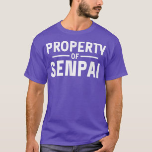 Camiseta Propiedad de Senpai Shirt Japanese Lover Weeaboo A