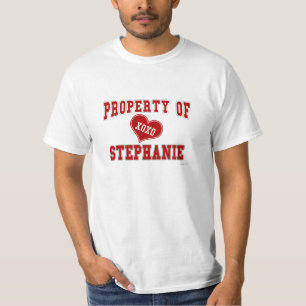 Camiseta Propiedad de Stephanie
