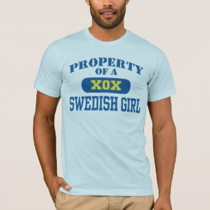 Camiseta Propiedad de un Chica sueco