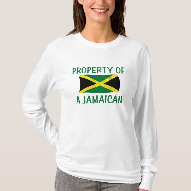 Camiseta Propiedad de un jamaicano (Anverso)