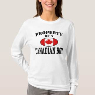 Camiseta Propiedad de un niño canadiense
