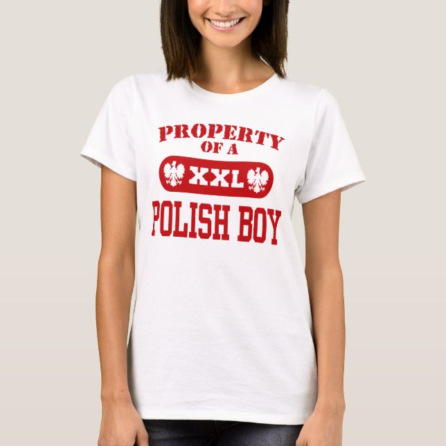Camiseta Propiedad de un niño polaco (Anverso)