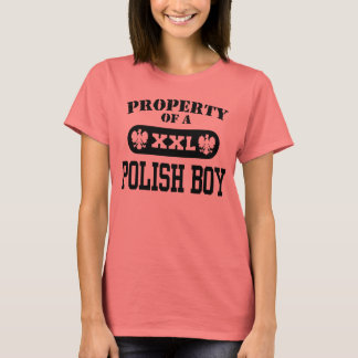 Camiseta Propiedad de un niño polaco