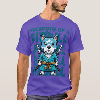 Camiseta Propiedad De Un Pitbull