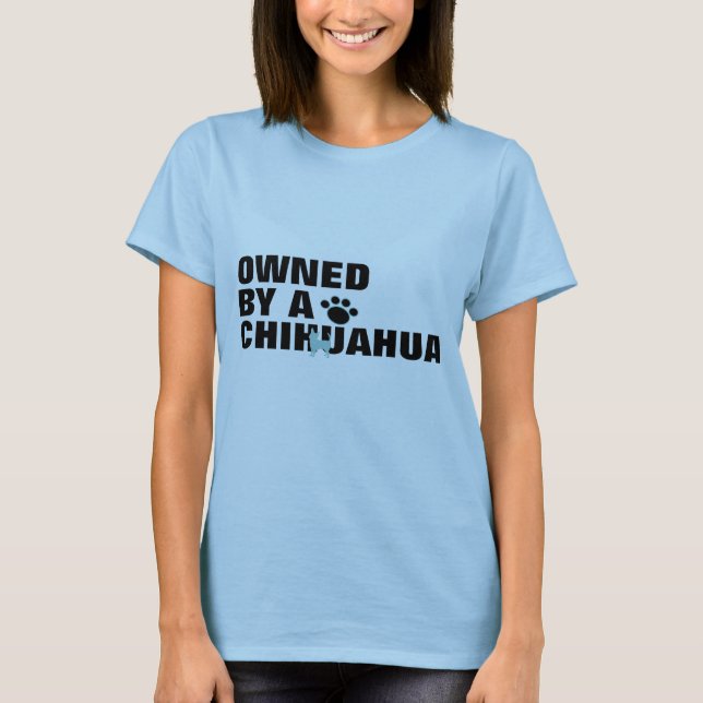Camiseta Propiedad de un té de mujeres de Chihuahua (Anverso)