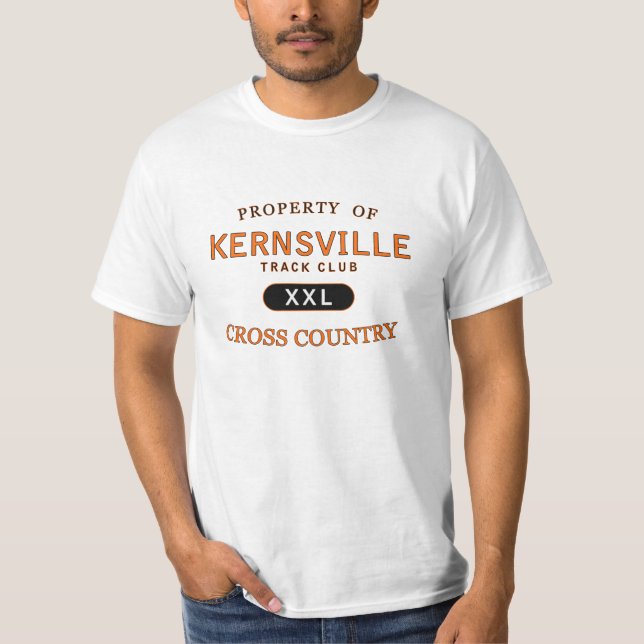 Camiseta Propiedad del club de la pista de Kernsville (Anverso)
