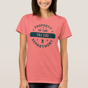Camiseta Propiedad del departamento de la ji del Tai