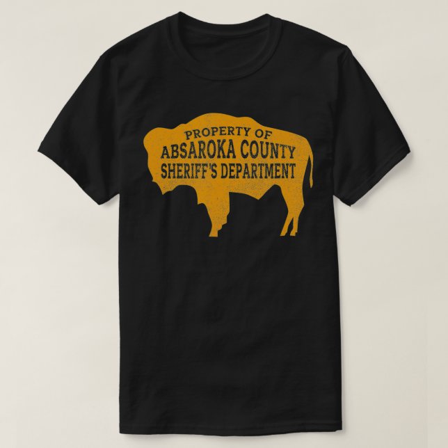 Camiseta Propiedad del Departamento del Alguacil del Condad (Diseño del anverso)