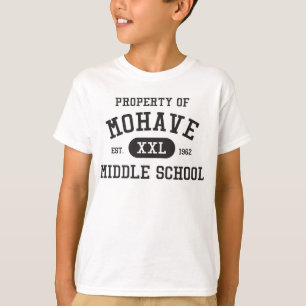 Camiseta Propiedad del deporte-tek de la juventud de la
